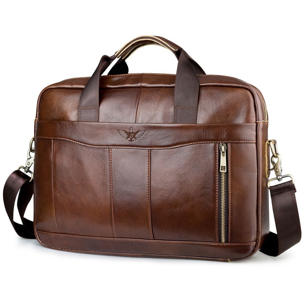 Briefcase Laptop Leather Bags Online BAGZY Genuine Leather Laptop