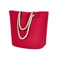 thumbnail image 1 of Polyester Canvas Rope Tote, 1 of 2