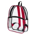 thumbnail image 1 of BAGedge BE259 Clear PVC Backpack, 1 of 2