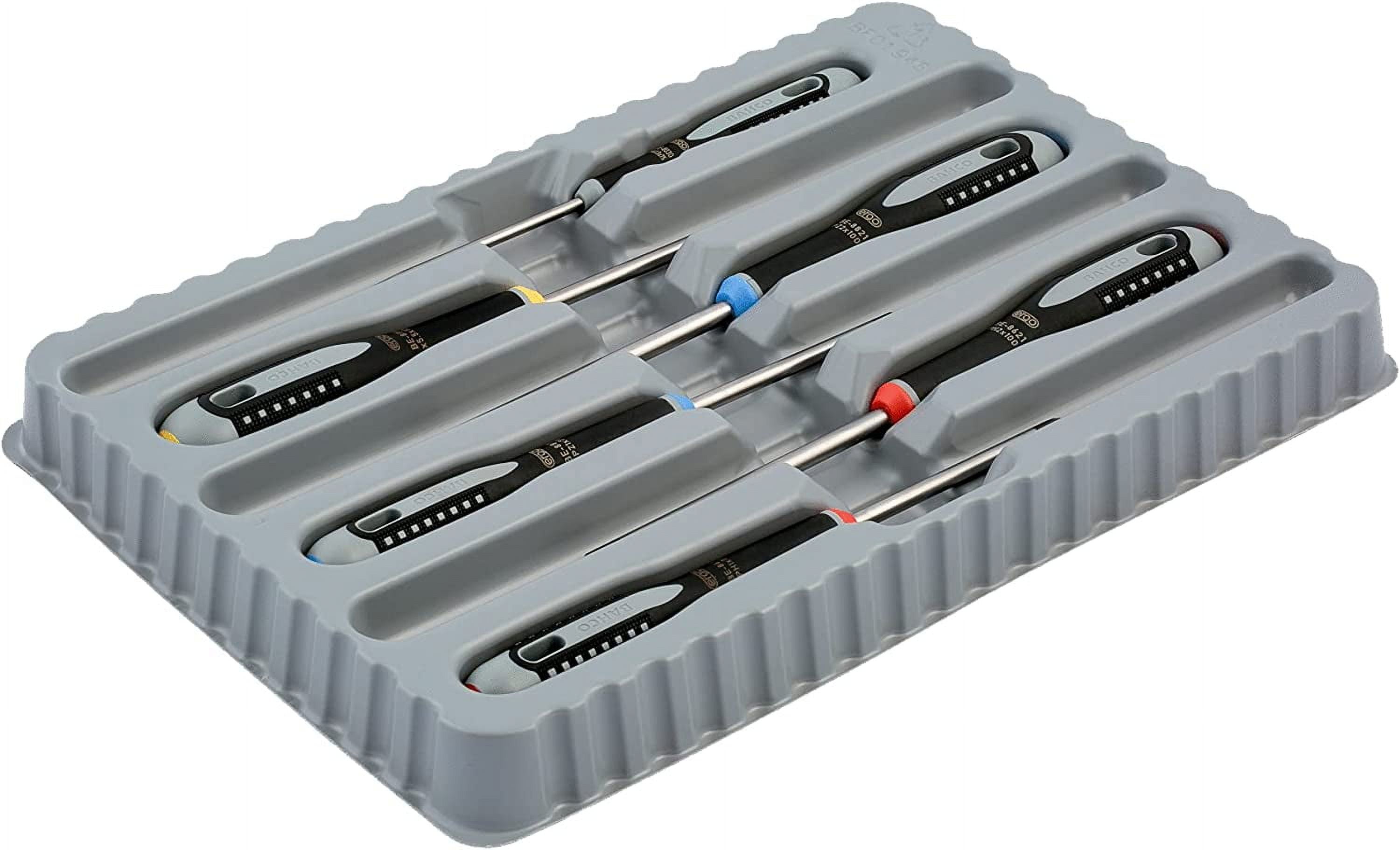 BAHCO BE-9886 6 Piece Ergo Mixed Slotted PoziDriv Phillips Screwdriver Set