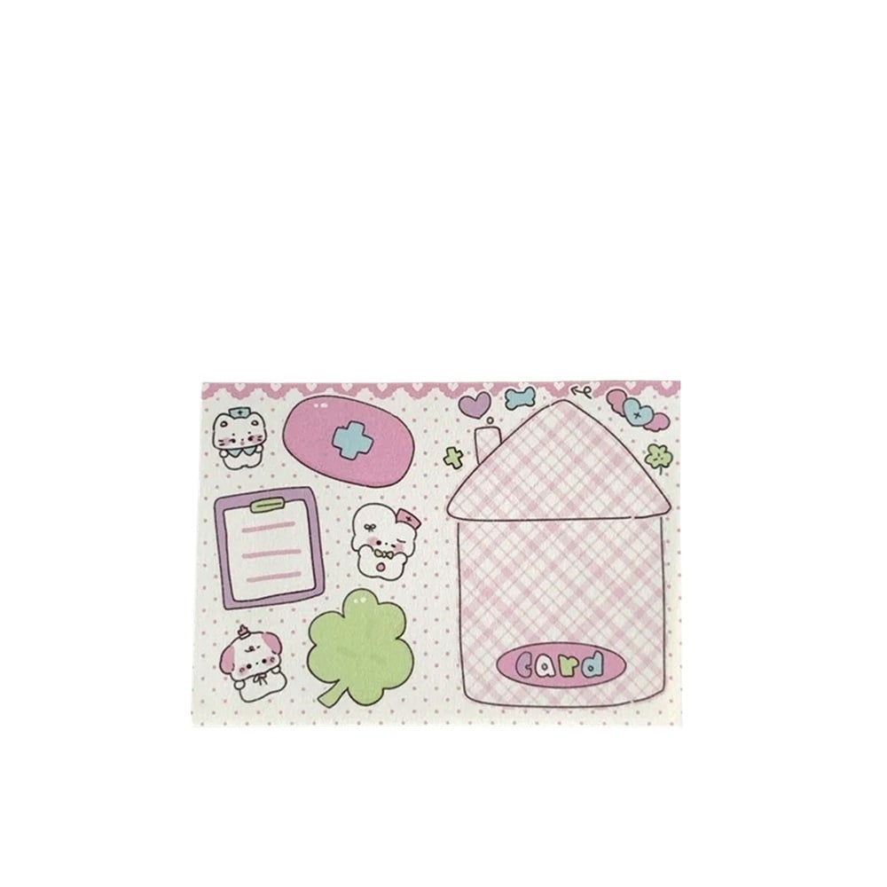 BAI 50 Sheets Kawaii Cartoon Milk Puppy Memo Pads Paper To Do List ...
