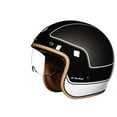 thumbnail image 1 of BAIANNAN Approved Retro Open Face Motorcycle Helmets 3/4 Half Helmet for Moto Moped Jet Helmet with Clear Lens Capacete De Moto, 1 of 3