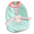 thumbnail image 1 of BAIANNAN Dog Clothes Cute Dog Hoodies Thin Autumn Winter Dog Coat with D-Ring Striped Print Puppy Sweatshirt Cat Jacket Pet Apparel, 1 of 7