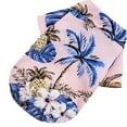 thumbnail image 1 of BAIANNAN Hawaiian Beach Style Dog T-Shirts Thin Breathable Summer Dog Clothes for Small Dogs Puppy Pet Cat Vest Chihuahua Yorkies Poodle, 1 of 6