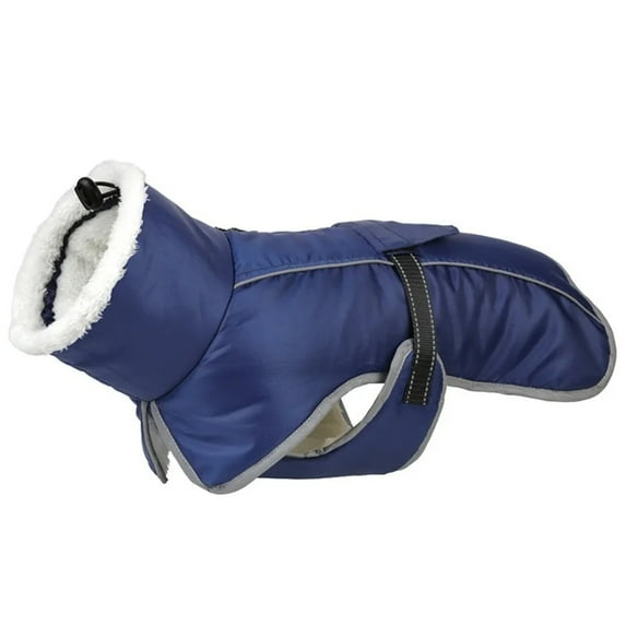 BAIANNAN Large Dog Jacket Warm Dog Clothes Winter Coat French Bulldog Reflective Dog Cold Weather Coats Pet Snow Jacket