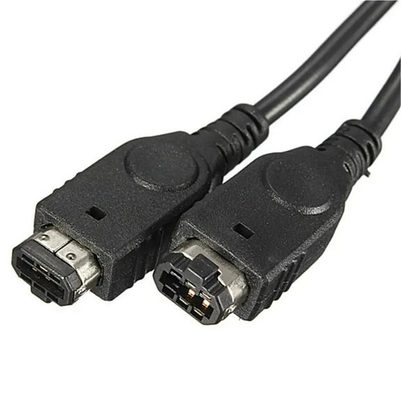 BAIANNAN New 1.2m Long Two 2 Players Link Connect Cable Cord for Nintendo Gameboy Advance GBA SP Consoles Data Connection Line Console