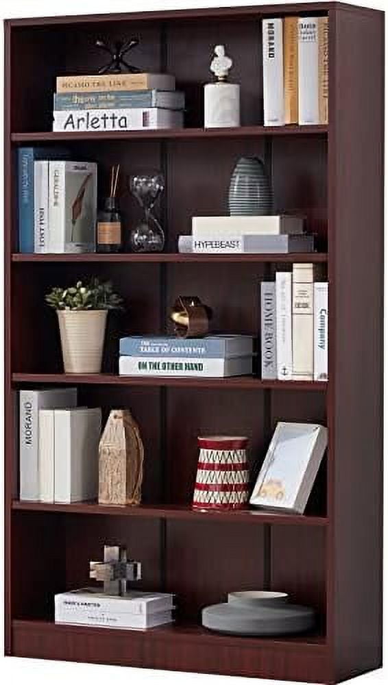 60 inch 2024 white bookcase