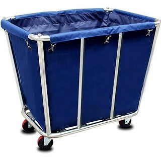 Sanitrux® Trash Cart TC-600-CFL – Commercial Heavy Duty Laundry Carts on  Wheels