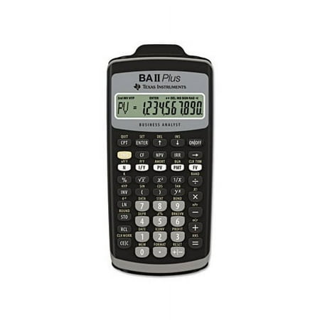 BAIIPlus Financial Calculator 10-Digit LCD