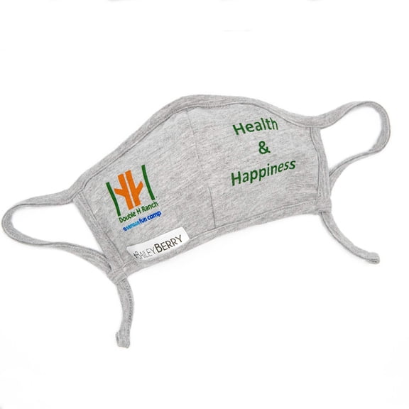 BAILEY BERRY Kids Health Happiness Double H Ranch Face Mask