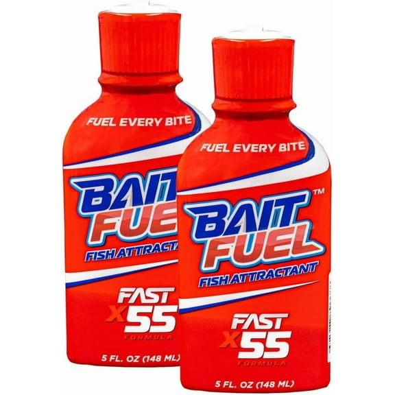 BAITFUEL X55 FORMULA GEL FOR FISHING: THE SUPERCHARGED FISH SCENT  | 8 OZ., 2-PACK, (PN: X89668-2)
