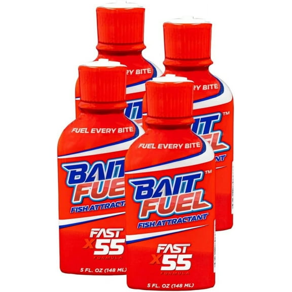 BAITFUEL X55 FORMULA GEL FOR FISHING: THE SUPERCHARGED FISH SCENT | 8 OZ., 4-PACK, (PN: X89668-4)