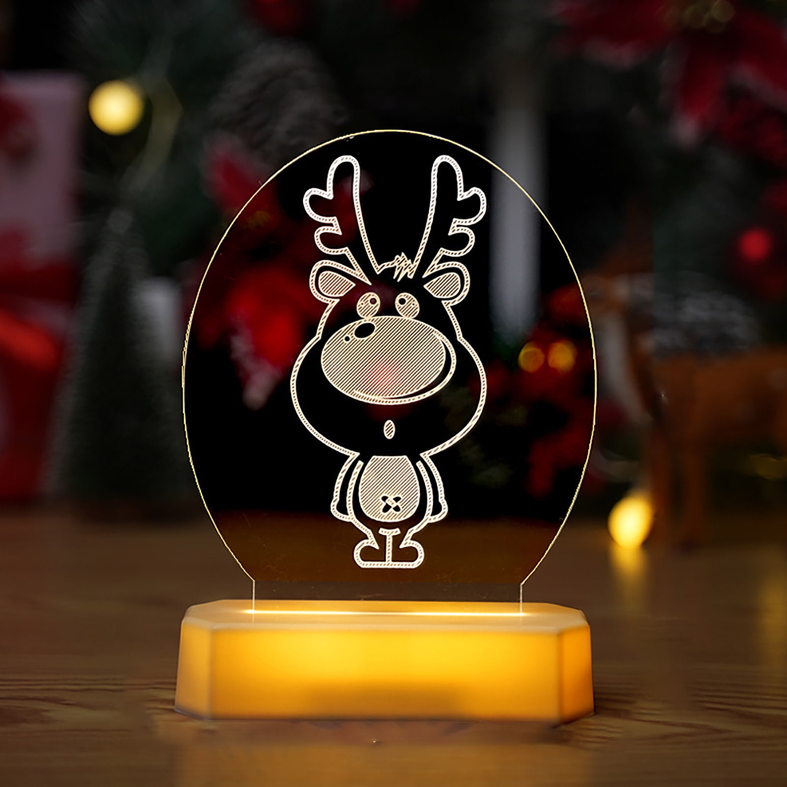 BAIULAOSHU Lighting Night Light Christmas Nightlight Festival