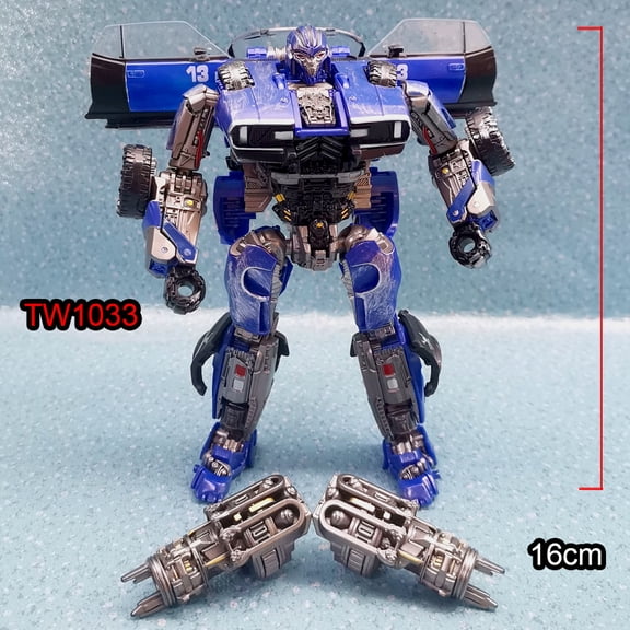 BAIWEI TW1033 Dropkick Transformation Toys Blue Warrior BMB OP01 Optimus Commander SS46 SS102 Action Figure Deformed Robot Model