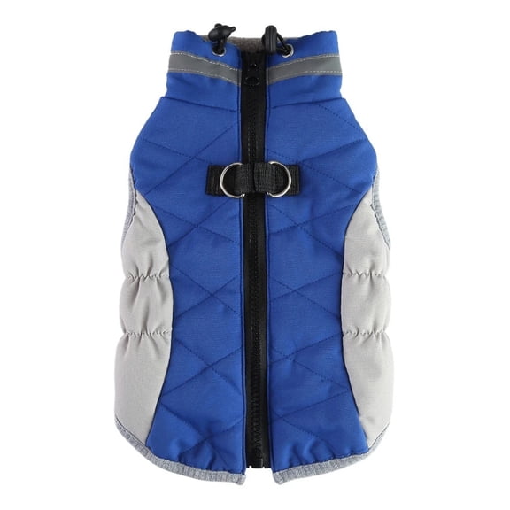 BAIannan Waterproof Warm Dog Jacket Winter Dog Clothes for Small Medium Dogs Chihuahua French Bulldog Vest Coat Zipper Pet Costumes