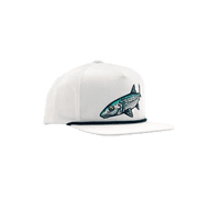 BAJIO Bonefish Flat Brim Corduroy - Grey One Size Hat