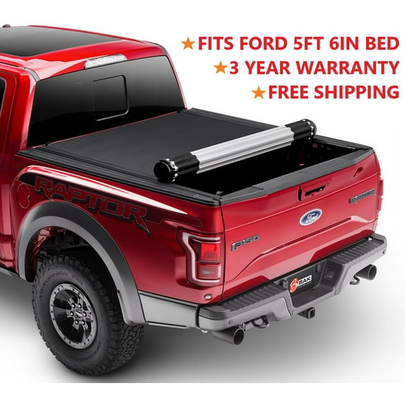 BAK Industries Revolver RX4 Hard Rolling Tonneau Cover - 79329 Fits select: 2015-2020 FORD F150