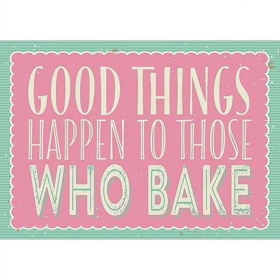 BAKE Distressed-Wood Box 7x5 Sign by Sixtrees