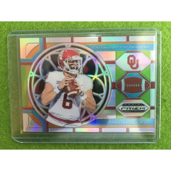 BAKER MAYFIELD REFRACTOR SILVER SP PRIZM JERSEY #6 BROWNS 2019 Prizm Draft Picks