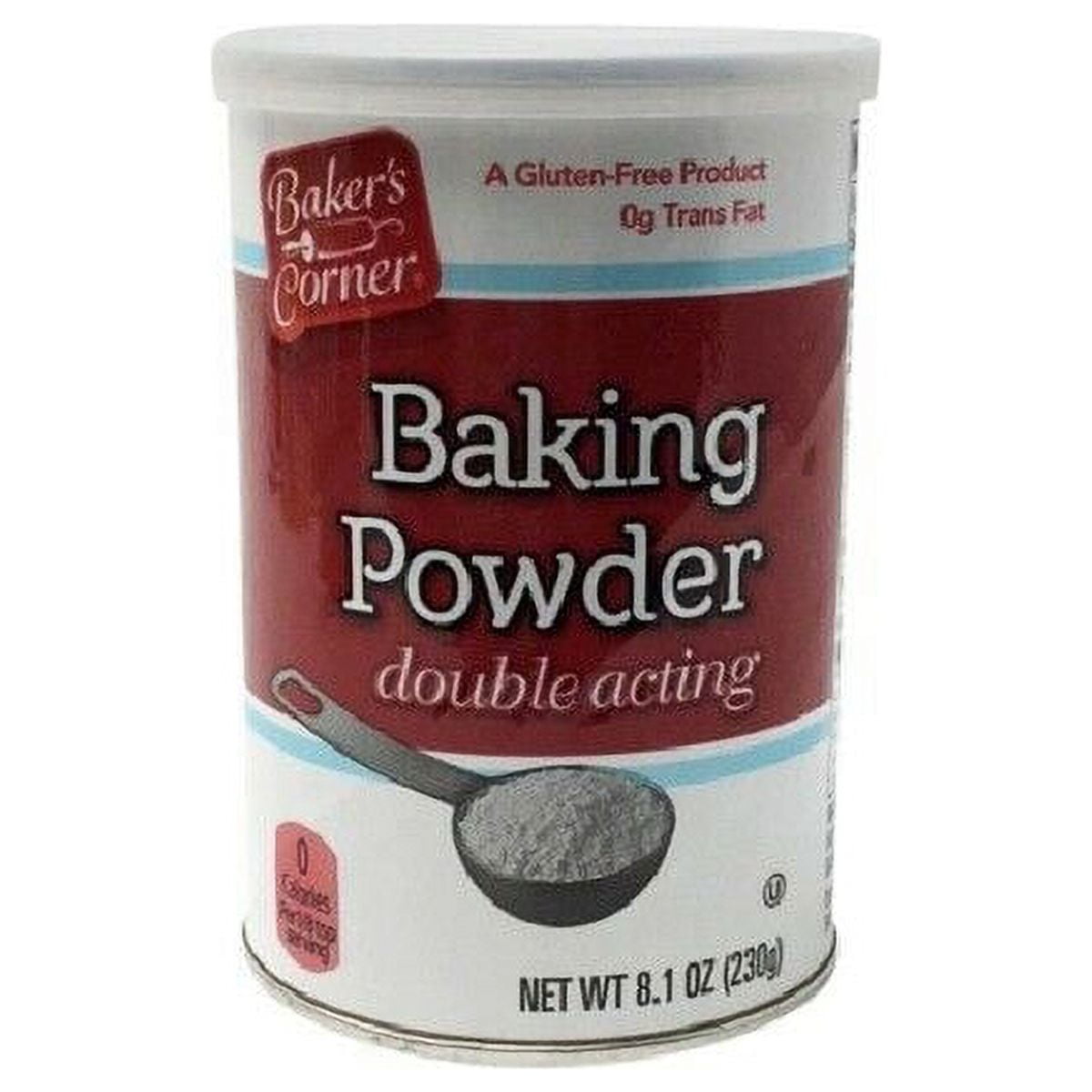 BAKER'S CORNER Baking Powder DOUBLE ACTING 8.1 OZ