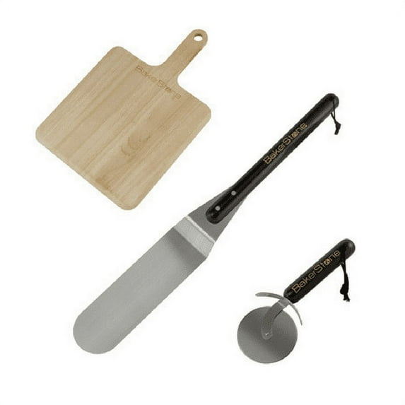 BAKERSTONE INTERNATIONAL B-BDEXX-P-000 3Pice Pizza Maker Tool Kit