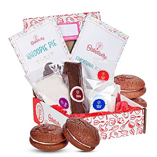 BAKETIVITY Kids Baking DIY Activity Kit - Bake Delicious WHOOPIE Pie with  Pre-Measured Ingredients - Best Gift Idea for Boys and Girls Ages 6-12