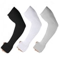 thumbnail image 1 of 3 Pairs UV Sun Protection Arm Sleeves for Men & Women, UPF 50  Cooling Sports Sleeve Tattoo Cover Up, Outdoor Sun Sleeve for Golf Basketball Football, 1 of 10