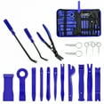 thumbnail image 1 of BAKIBO Auto Trim Removal Tool Kit, 19 Pcs No Scratch Pry Tool Set for Car Panel and Dashboard Removal, Includes Door Panel Tool, Push Rivets, Car Clips, Essential for Interior Trim Work, Blue, 1 of 8