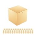thumbnail image 1 of BAKIPACK Easter Gift Boxes with Lids, Small Gold Gift Boxes Bulk for Gifts, 4x4x4 inches (Pack of 50), 1 of 6