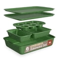 thumbnail image 1 of Bakken- Swiss Kitchen Baking Pan Set - Nonstick Green Coating, Commercial Grade Carbon Steel, Baking Kitchen Essentials, Oven Safe Tray (Up To 450° F), Set of 6, 1 of 9