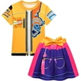 thumbnail image 1 of BAKREP Halloween Anime Cosplay Costume, Star Idol Outfit Role Play Princess T-Shirt Skirt Set Halloween Birthday Party Pop Performance Outfits, 1 of 8