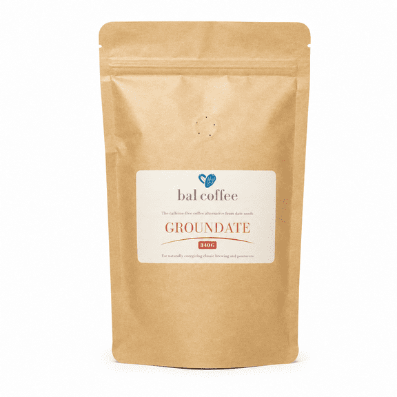 BAL Groundate Date Seed Coffee Alternative, Caffeine-Free, 340g