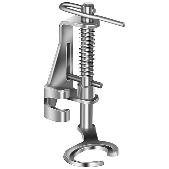 BALAHAPY 1 Set Universal Presser for Sewing Machines with Knitting and Quilting Function Dark Grey