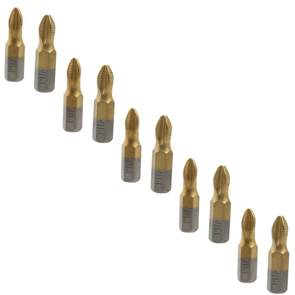 BALAHAPY 10Pcs High Precision Impact Driver Bit Set For Electronic Device Operation