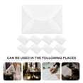 thumbnail image 1 of BALAHAPY 10Pcs White Translucent Material Envelopes for Letters Bridal Shower Birthday Party 7.07X5.11X0.04in, 1 of 8