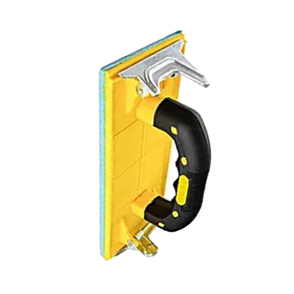 BALAHAPY 1Pack Hand Sander Block Sandpaper Holder with Foam for Metal Polishing 7.2x3.4x2.6in