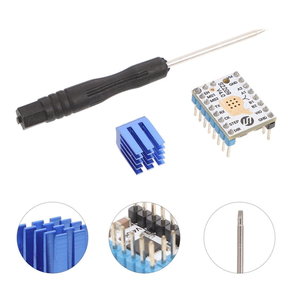 BALAHAPY 1Pack TMC2209 .0 Stepper Motor Driver for 3D Printer with Ultra-Silent Operation and Fast Adjustment