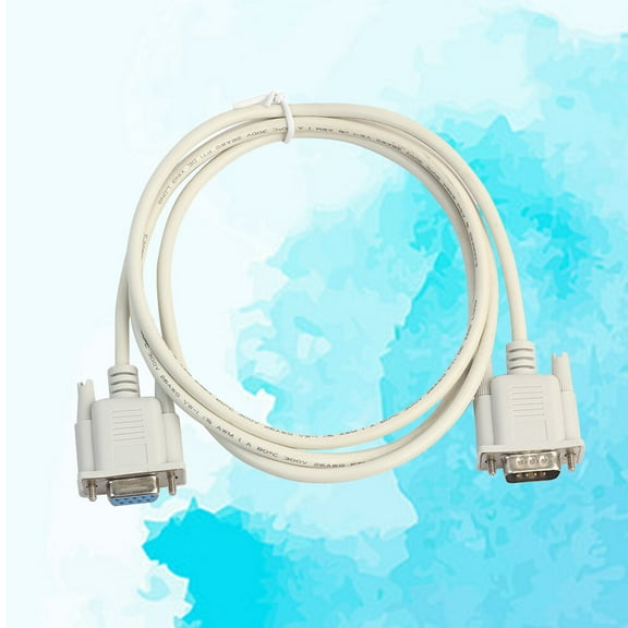 BALAHAPY 1Pcs Cable 1.5 Meters for Null Modem with EMI Interference Prevention