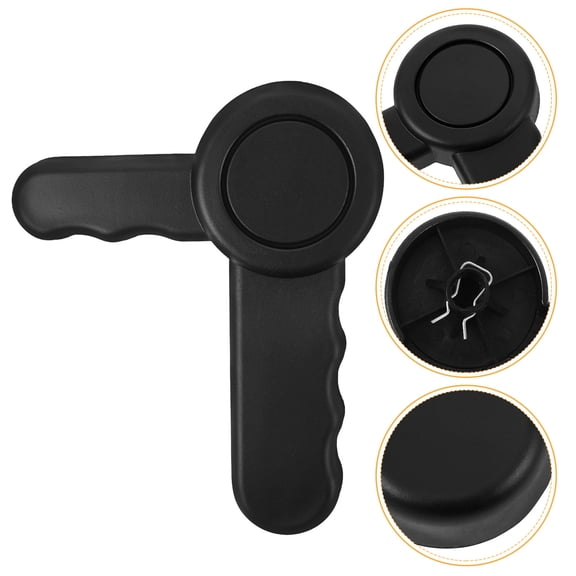 BALAHAPY 1Pcs Seat Side Adjusters Plastic Black for Essential Seat Repairs