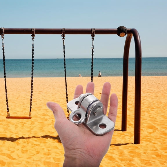 BALAHAPY 1Set Hook Shape Swing Hangers for Porch Swing Hanging Kit and Home Decor