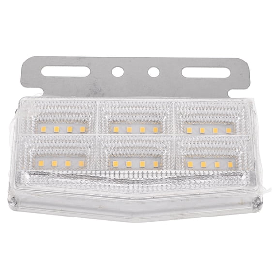 BALAHAPY 1Set Side Marker Lights for Vehicles Waterproof and Wide Field of View in Yellow 5.03x3.73x0.79in