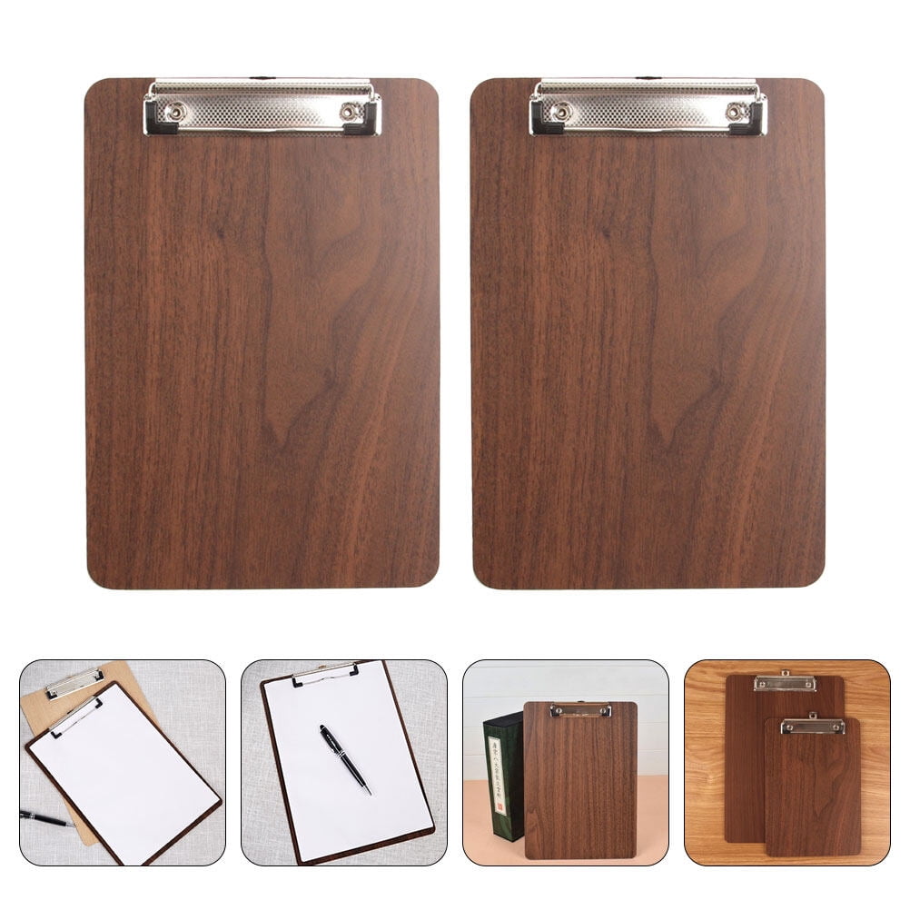 BALAHAPY Menu Rack Wooden 2Set 12.3x8.9in - Walmart.com