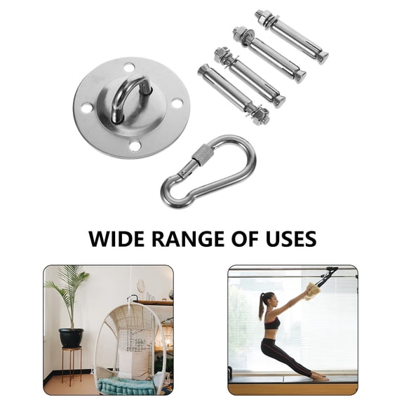 BALAHAPY 2Sets Hammock Chair Hooks for Indoor and Outdoor Use with Durable Design