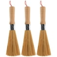 thumbnail image 1 of BALAHAPY 3Pcs Bamboo Pot Brushes for Cleaning Pots and Pans with a Long Handle and Heat-resistant Design, 1 of 8