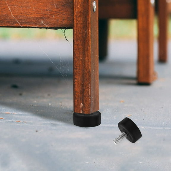 BALAHAPY 4Pcs Furniture Feet with Adjustable Height for Indoor and Outdoor Use