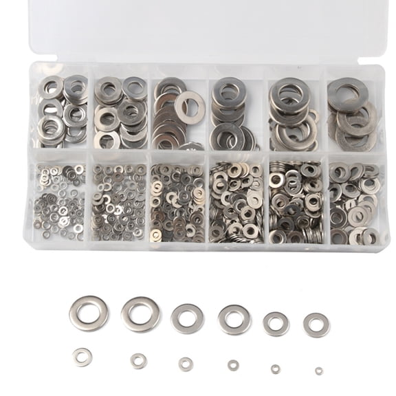 BALAHAPY 800Pcs Thermal Conductive Metal Washers for Generator Sealing