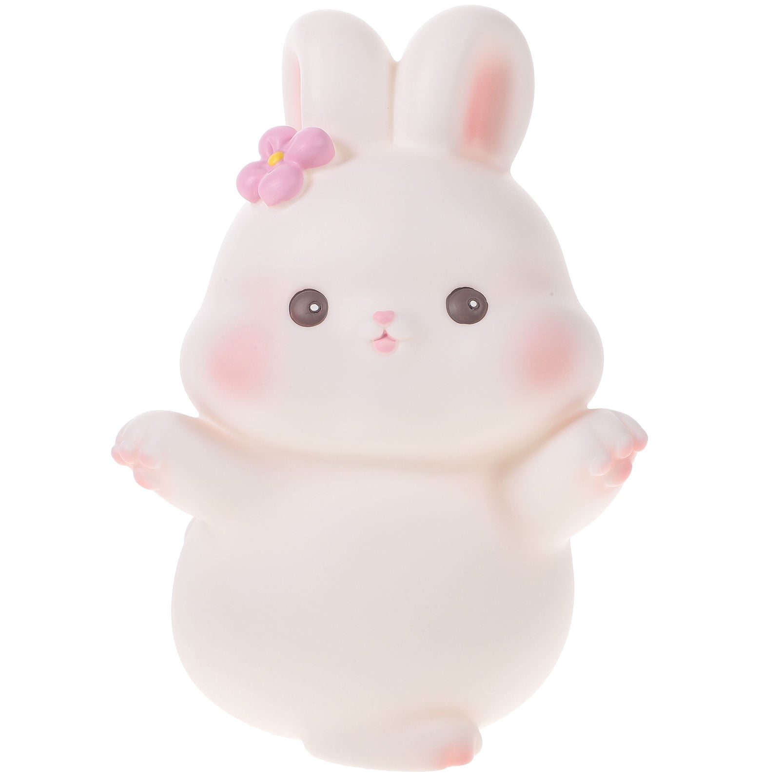 BALAHAPY Cute Money Bank Rabbit Shaped Adorable Coin Container for ...