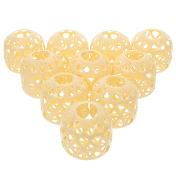 BALAHAPY Mini Lanterns Diy Kit 10Pcs Woven Design Rustic Style Party Favors Decor