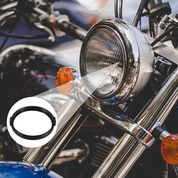 BALAHAPY Night Rides 1Pack Headlight Mounting Bracket Black Aluminium Alloy For Motorcycle Headlight