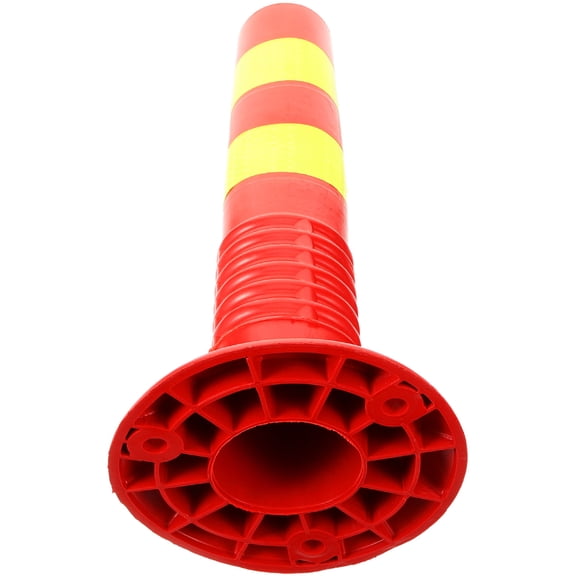 BALAHAPY Warning Column Driveway Security Post For Roadblock Use 1Set 17.7X8.1X8.1in